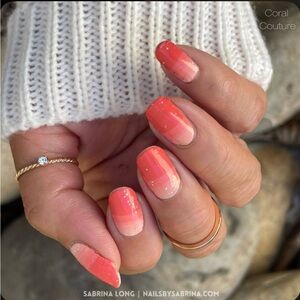 Color Street Coral Couture Nail Strips